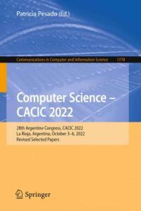 Computer Science CACIC 2022 28th Argentine Congress DevCourseWeb