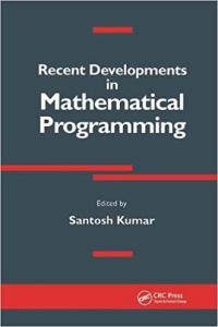 Recent Developments in Mathematical Programming BookRAR