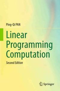 Linear Programming Computation 2nd Edition CourseWikia