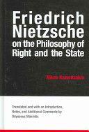 Friedrich Nietzsche on the Philosophy of Right and the State by Nikos Kazantzakis EPUB