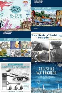 20 Drawing Technique Books Collection Pack 3