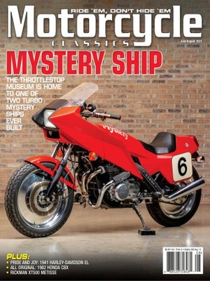 Motorcycle Classics July August 2023