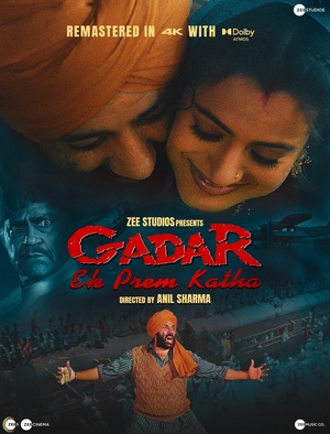 Gadar Ek Prem Katha REMASTERED 2001 Hindi 1080p DS4K WEB Rip ZEE5 x265 HEVC 10Bit AAC2 0 Esub R3TiR3D MovieZx