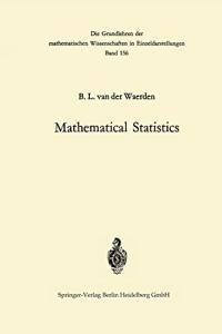 Mathematical Statistics by B L Waerden CourseWikia