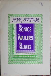 VA Merry Christmas With The Sonics The Wailers The Galaxies 1965 Vinyl 1984 LP