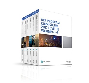 CFA Program Curriculum 2017 Level III Volumes 1 6 2016 Pdf Gooner