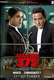 Section 375 2019 720p AMZN WEBRip x265 Hindi DD2 0 ESub SP3LL