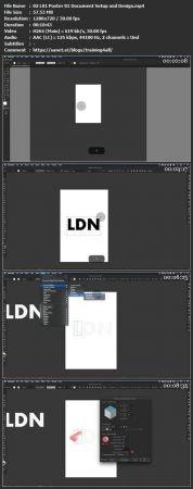 Creative Poster Design 001 in Adobe Illustrator DevCourseWeb