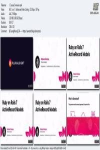 Ruby on Rails 7 Active Record Models DevCourseWeb