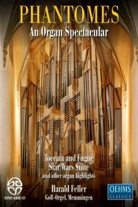 Harald Feller Phantômes An Organ Spectacular Works Of bach Williams Rota etc