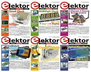 Elektor Electronics USA 2016 Full Year Issues Collection