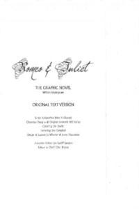 Romeo and Juliet Graphic Novel eBook