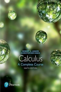 Calculus A Complete Course 9th Edition by Robert Adams PDF