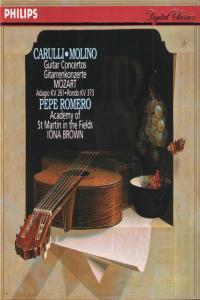 Pepe Romero Guitar Concertos Mozart Carulli Molino Academy of St Martin In The Fields
