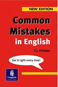 Common Mistakes in English T J Fitikides Mantesh