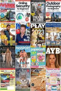 100 Assorted Magazines January 22 2023