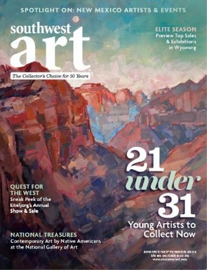 Southwest Art August September 2023