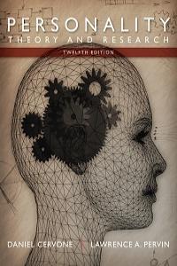 Personality Theory and Research 12th Edition