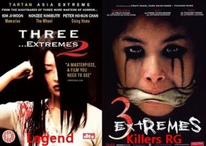 Three Extremes Combo Pack 2002 2004 English Subtitles DVDRip Xvid LKRG