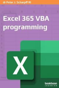 Excel 365 VBA programming by dr Peter J Scharpff RI FreeCourseWeb