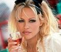 Blonde Canadian Superstar Pamela Anderson Shows Her Tits In Various Places