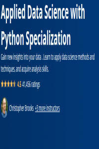 Coursera Applied Data Science with Python