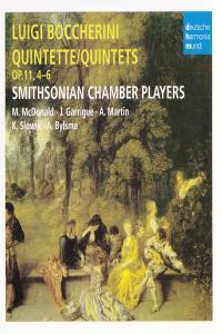 Boccherini Quintets Op 11 Nr 4 6 Streichquintette Op 11 4 6 Smithsonian Chamber Players