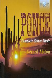 Ponce Complete Guitar Music Gérard Abiton 4CDs