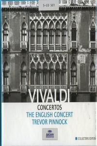 Vivaldi Concertos Trevor Pinnock The English Concert 5 CD Set