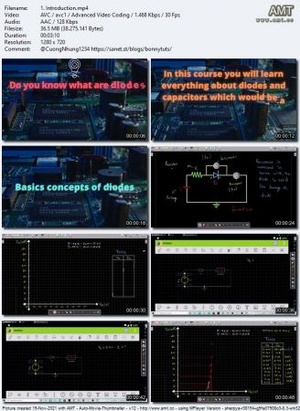 Udemy Analog Circuit Design part 1 All about diodes capacitor