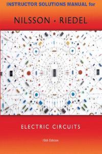Electric Circuits Instructor s Solutions Manual