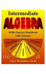 Intermediate Algebra Skills Practice Workbook with Answers Functions Radicals Polynomials