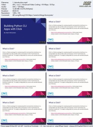 Udemy Building Python CLI Apps with Click