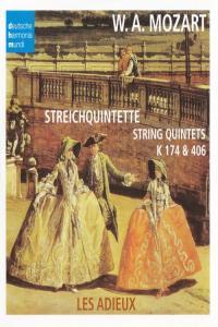 Mozart String Quintet K406 in C minor K174 in B flat major Les Adieux