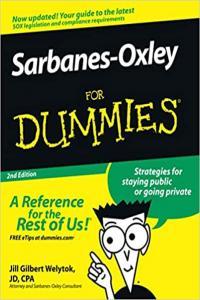 Sarbanes Oxley For Dummies by Jill Gilbert Welytok PDF