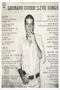 Leonard Cohen Live Songs 1973 Flac mickjapa108