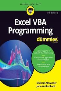 Excel VBA Programming for Dummies 5th Edition