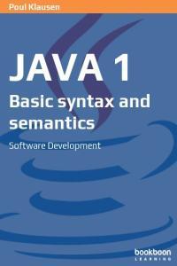 Java 1 Basic syntax and semantics Software Development DevCourseWeb