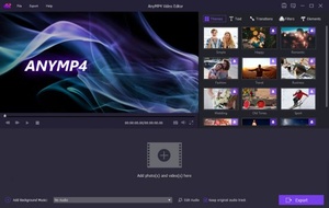 AnyMP4 Video Editor 1 0 32 with Crack