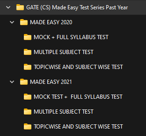 GATE Computer Science and Engineering Made Easy Past Year Test Series