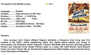 White Feather (Western 1955) Robert Wagner 720p BrRip