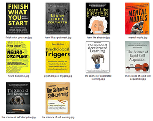 Peter Hollins book collection E-book