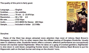 Flame Of The West (Western 1945) Johnny Mack Brown 720p