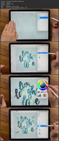 [ FreeCourseWeb ] Skillshare - Typography in Procreate - Using Fonts to Make Gorgeous Letter Art