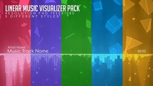 DesignOptimal - Videohive - Linear Music Visualizer Pack 26505265