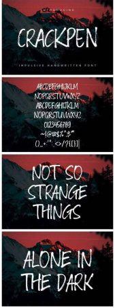 DesignOptimal - Crackpen Font