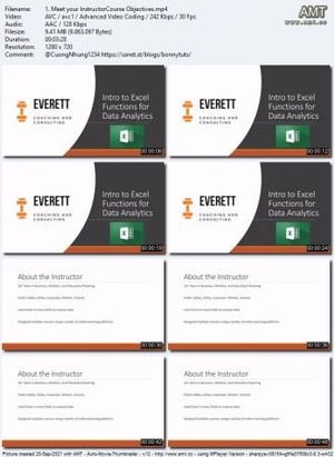 Udemy - Intro to Excel Functions for Data Analytics