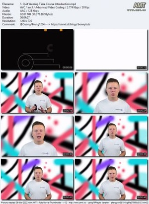Udemy - Quit Wasting Time - Time and Task Management Techniques