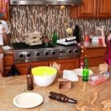 Welivetogether - Ariella Ferrera And Desiree Dulce Post Party Cleanup [720p HD]