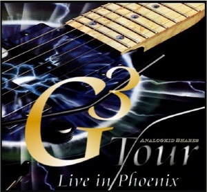 G3-Joe Satriani, J. Petrucci and S.Vai - Celebrity Theater, Phoenix, 2001